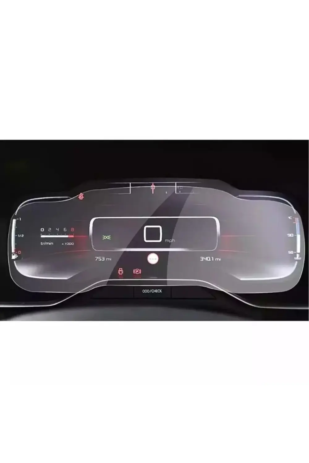 Citroen C5 Aircross Hayalet Dijital Gösterge Uyumlu Nano Ekran ko