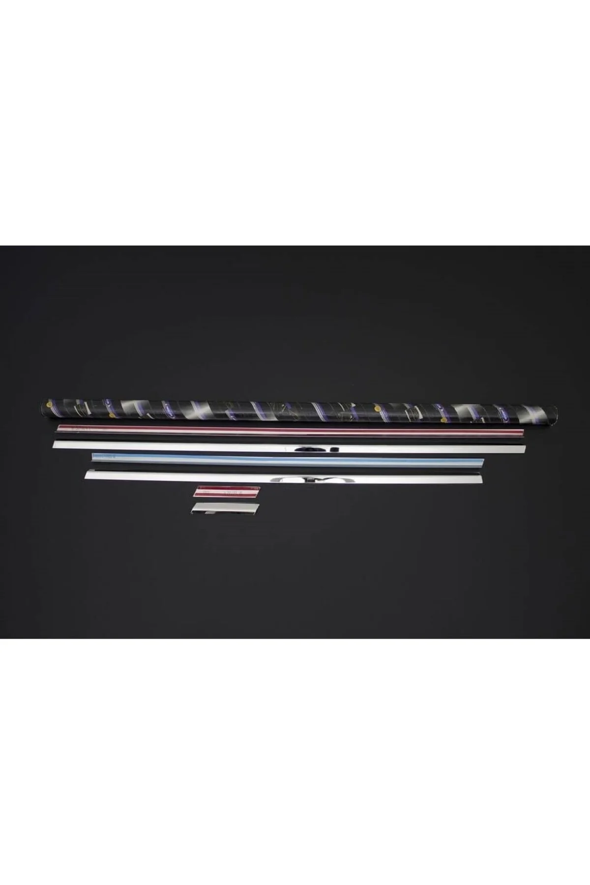 Citroen C5 Sedan Krom Cam Çıtası (6 Parça - Paslanmaz Çelik) - 2008 ve Sonrası Modeller