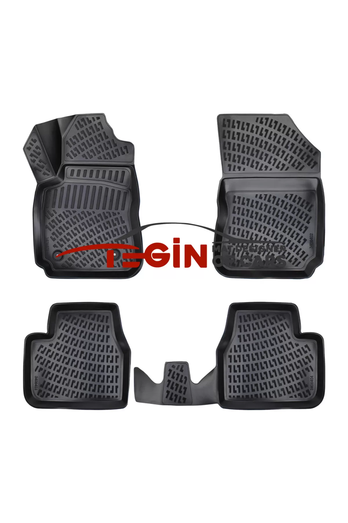 Citroen Cactus Bagaj Havuzu + Siyah 3D Paspas 2015