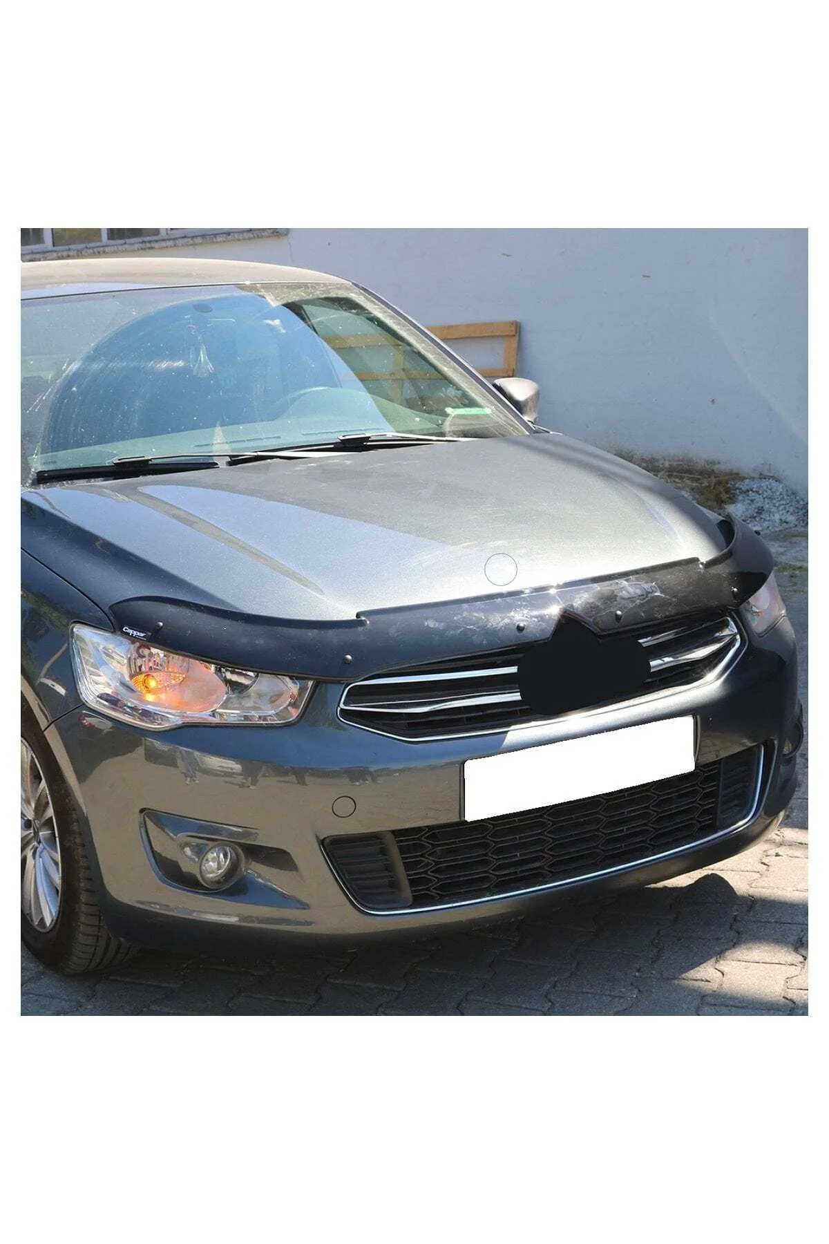 Citroen Elysee 2013 ve Sonrası Uyumlu Kaput Rüzgarlığı Ön Kaput Koruma ABS Parlak Siyah Citroen Elysee 2013 ve Sonrası Uyumlu Kaput Rüzgarlığı Ön Kaput Koruma ABS Parlak Siyah