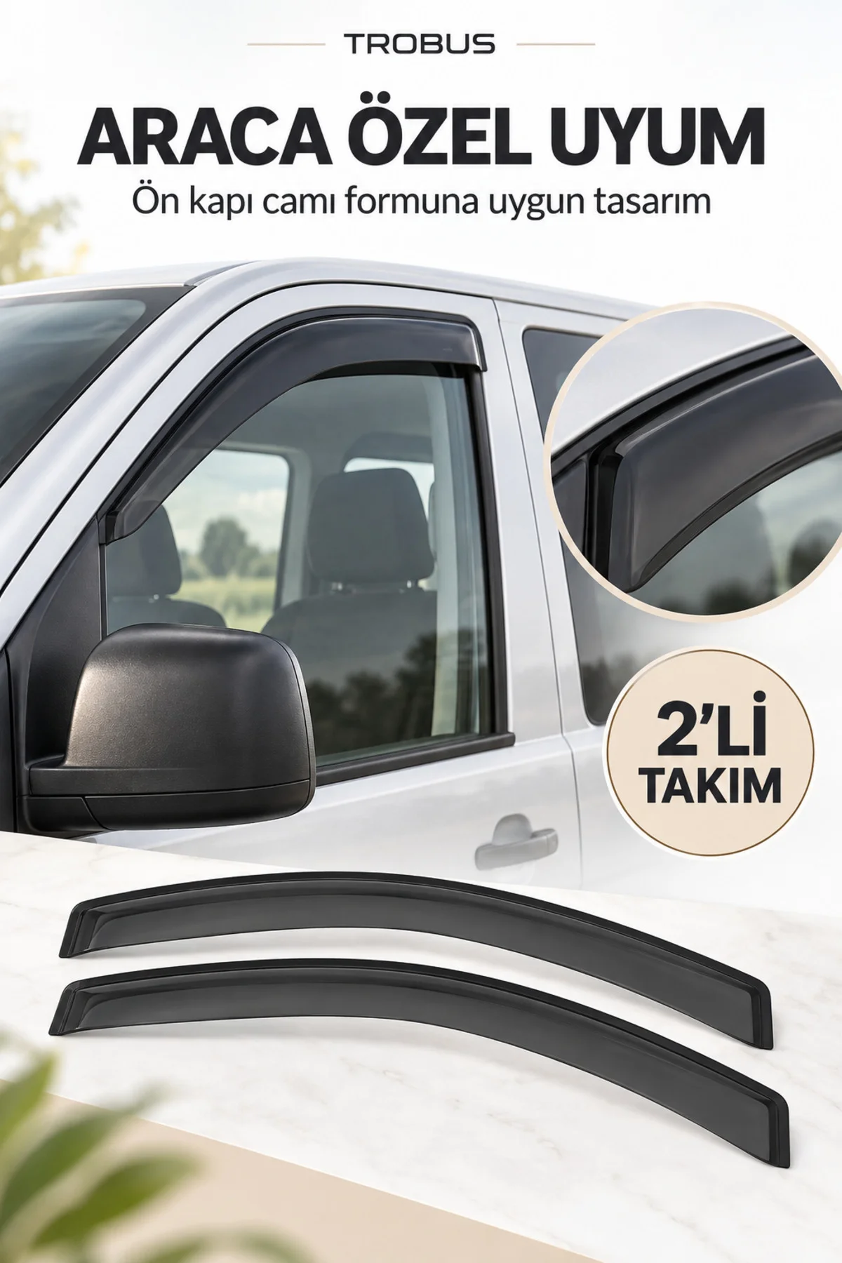 Citroen Jumper 2006 ve Sonrası Cam Rüzgarlığı 2'li Takım Fiyatı, Yorumları ve Özellikleri