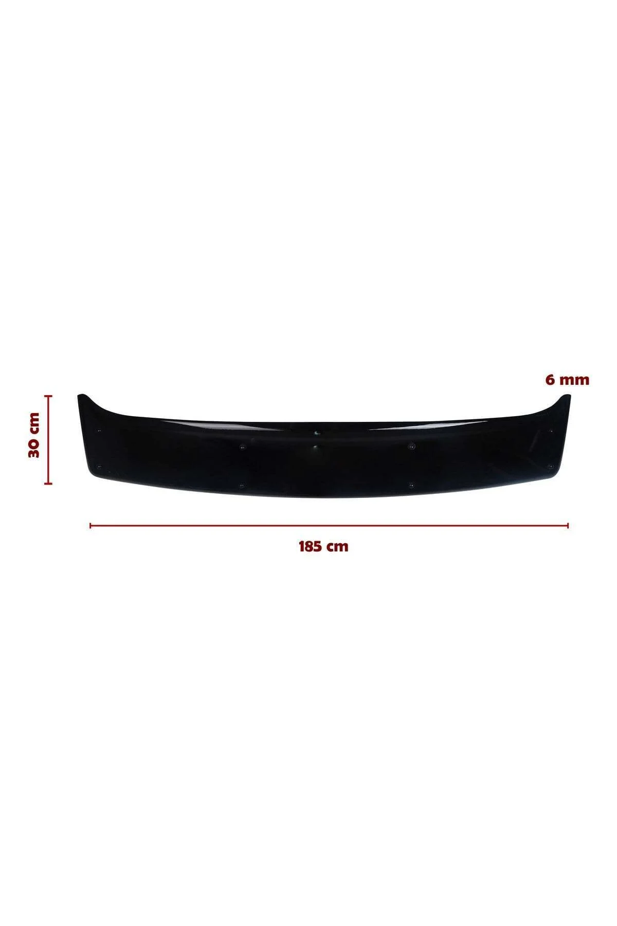 Citroen Jumper 2006-2014 Uyumlu Ön Cam Dış Güneşlik (Sunvisor) ABS Siyah - Görsel 2