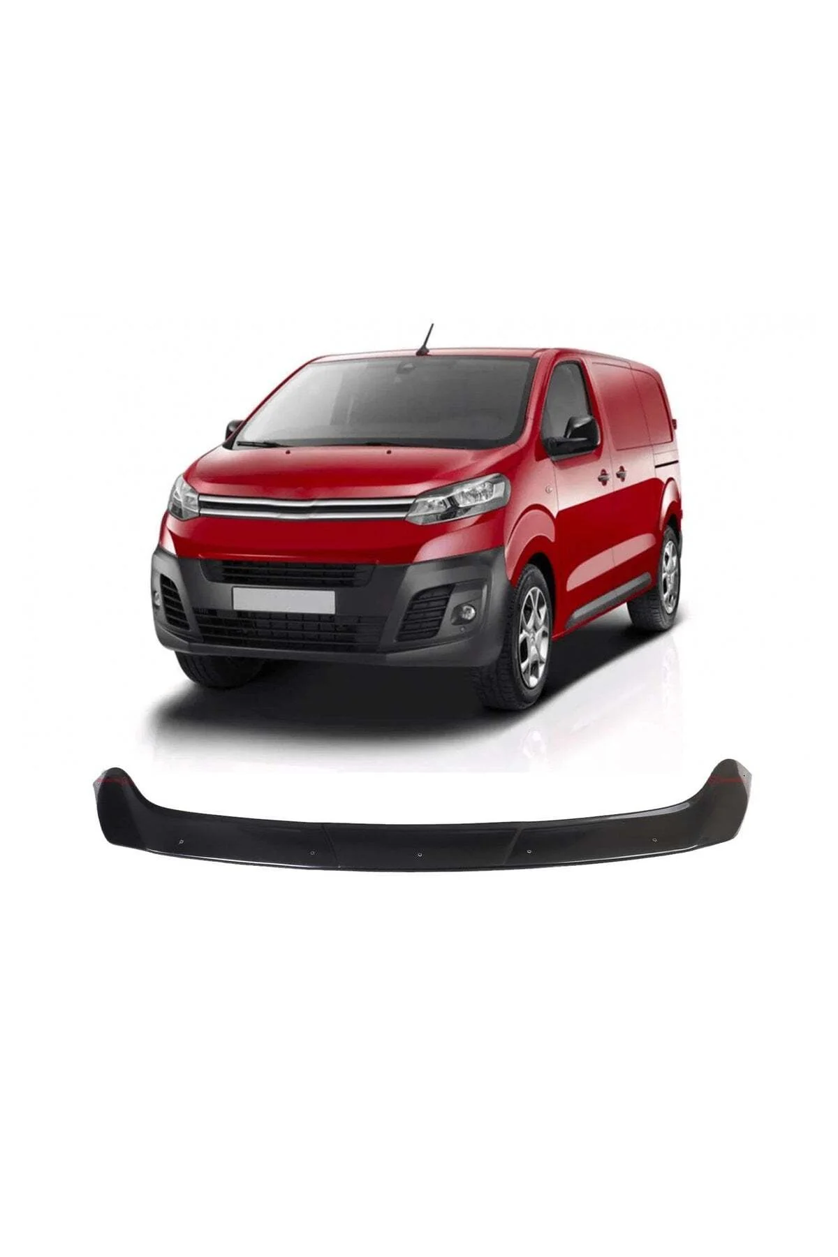 Citroen Jumpy 2017 ve Sonrası Uyumlu Kaput Rüzgarlığı Ön Kaput Koruma ABS Parlak Siyah Citroen Jumpy 2017 ve Sonrası Uyumlu Kaput Rüzgarlığı Ön Kaput Koruma ABS Parlak Siyah