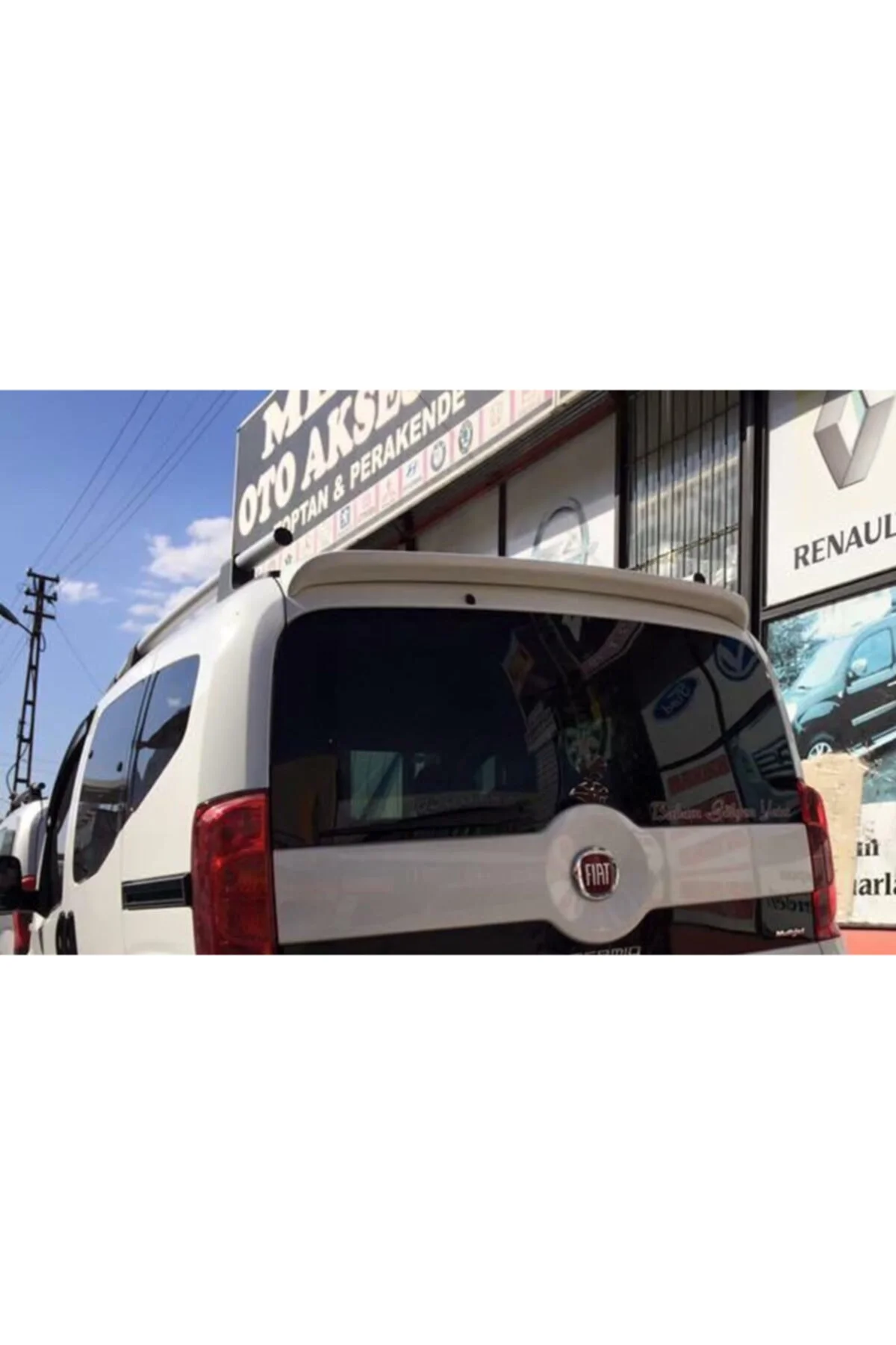 Citroen Nemo Beyaz Spoiler Citroen Nemo Beyaz Spoiler