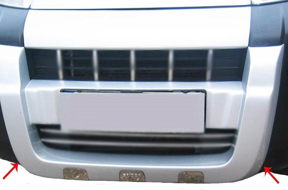 Drs Tuning Citroen Nemo Uyumlu Ön Koruma Fiber (Kromlu) 2008 Ve Sonrasi