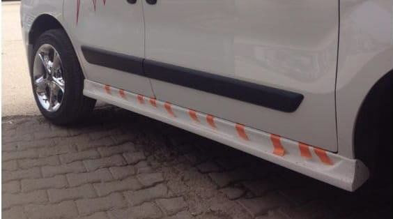Citroen Nemo Uyumlu Düz Yan Marşpiyel Citroen Nemo Uyumlu Düz Yan Marşpiyel