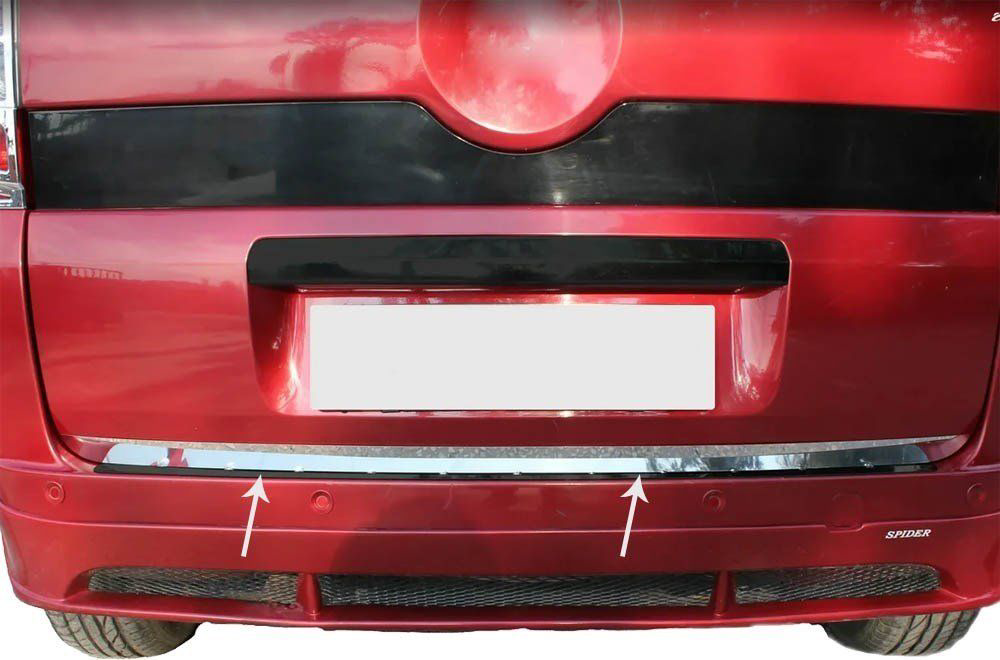Citroen Nemo Uyumlu Bagaj Alt Çıta Krom 2008 Ve Sonrası