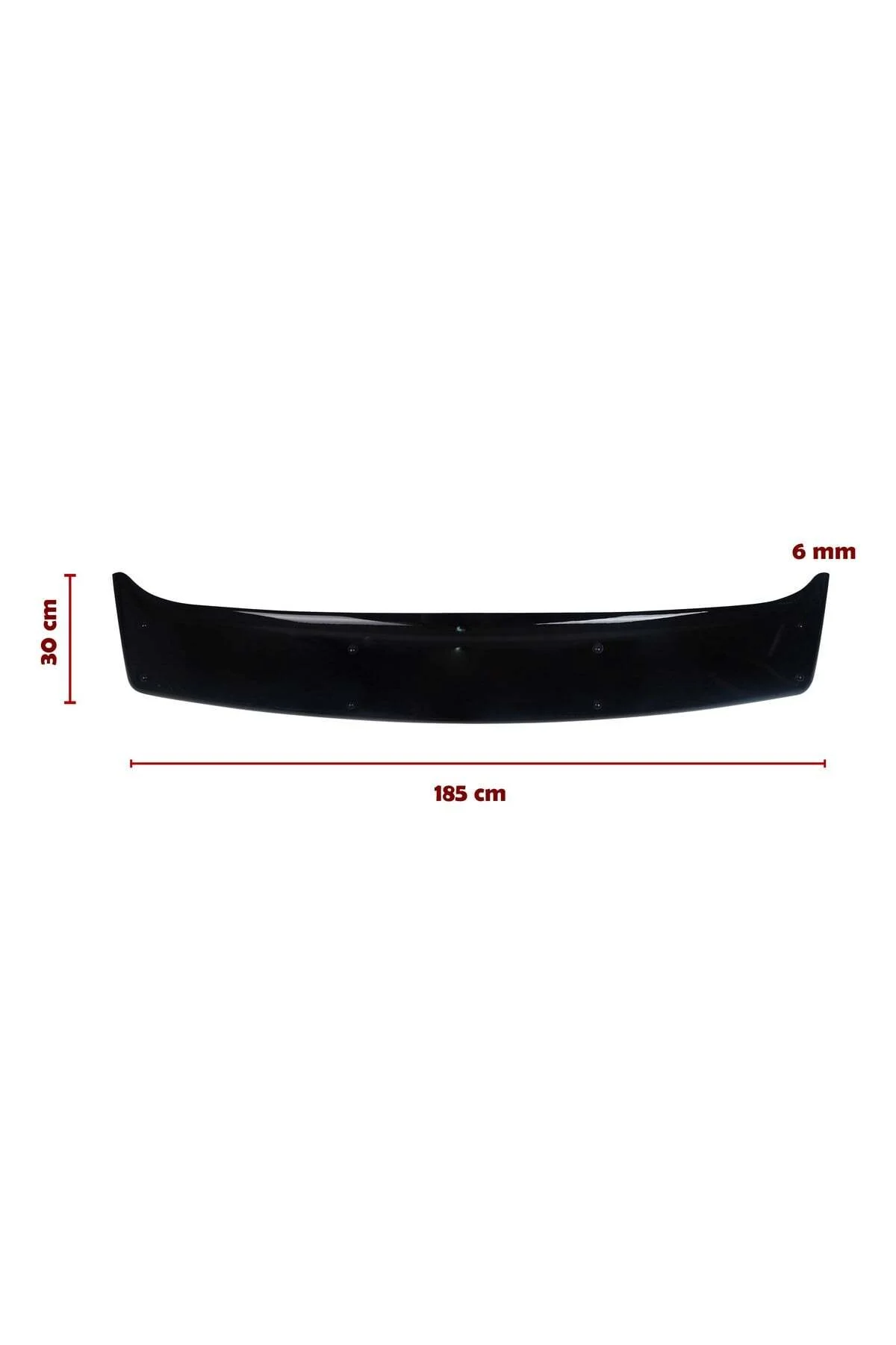 Citroen Relay 2014 ve Sonrası Uyumlu Ön Cam Dış Güneşlik (Sunvisor) ABS Siyah - Görsel 2