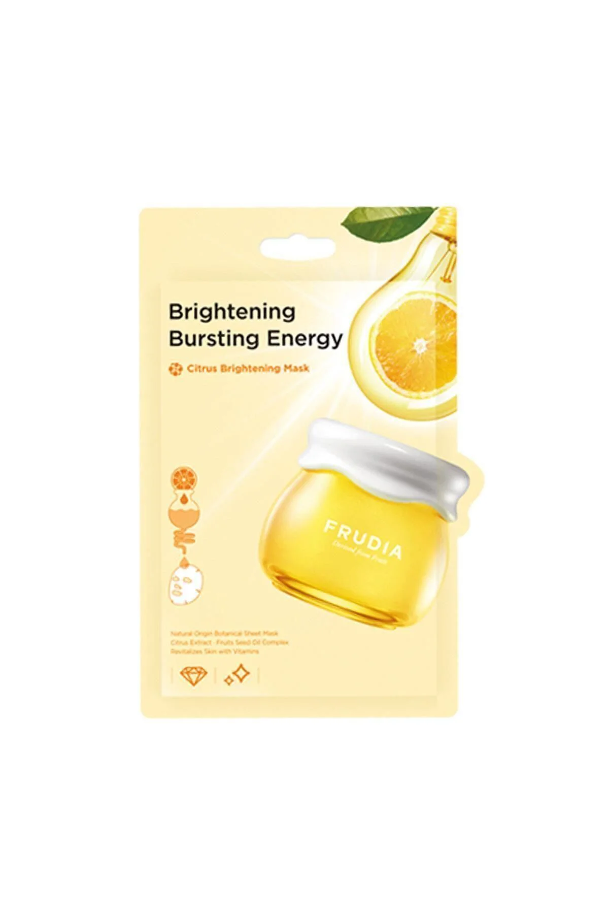 Citrus Yüz Maskesi Aydınlatıcı 1 Adet