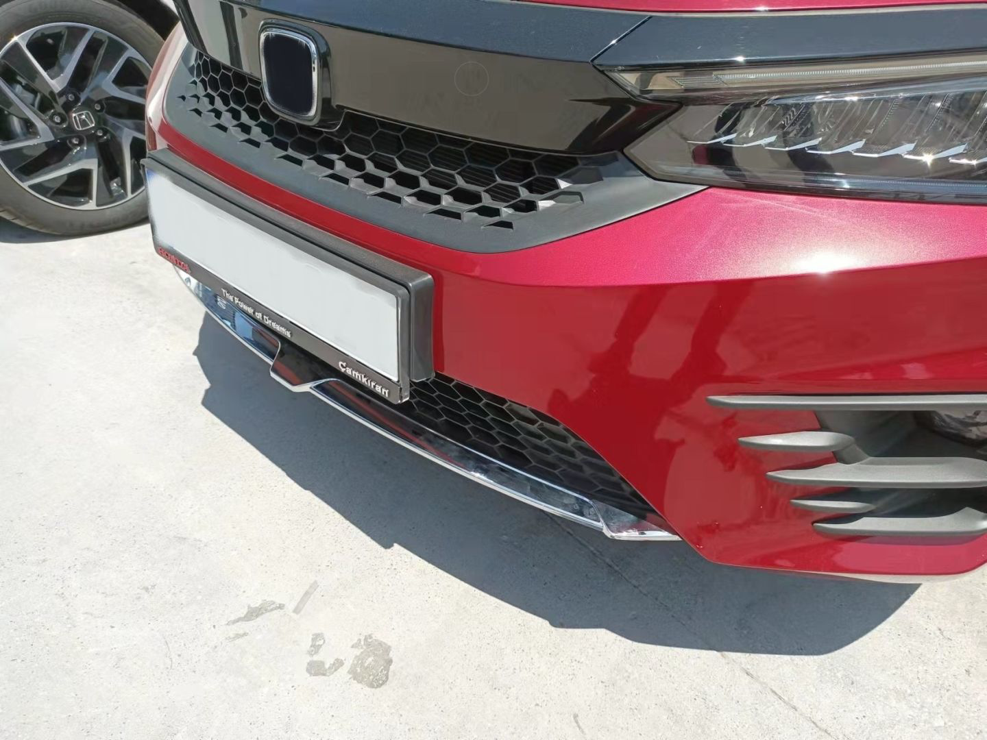 City 2020+ Uyumlu Ön Tampon Alt Çıtası - Krom