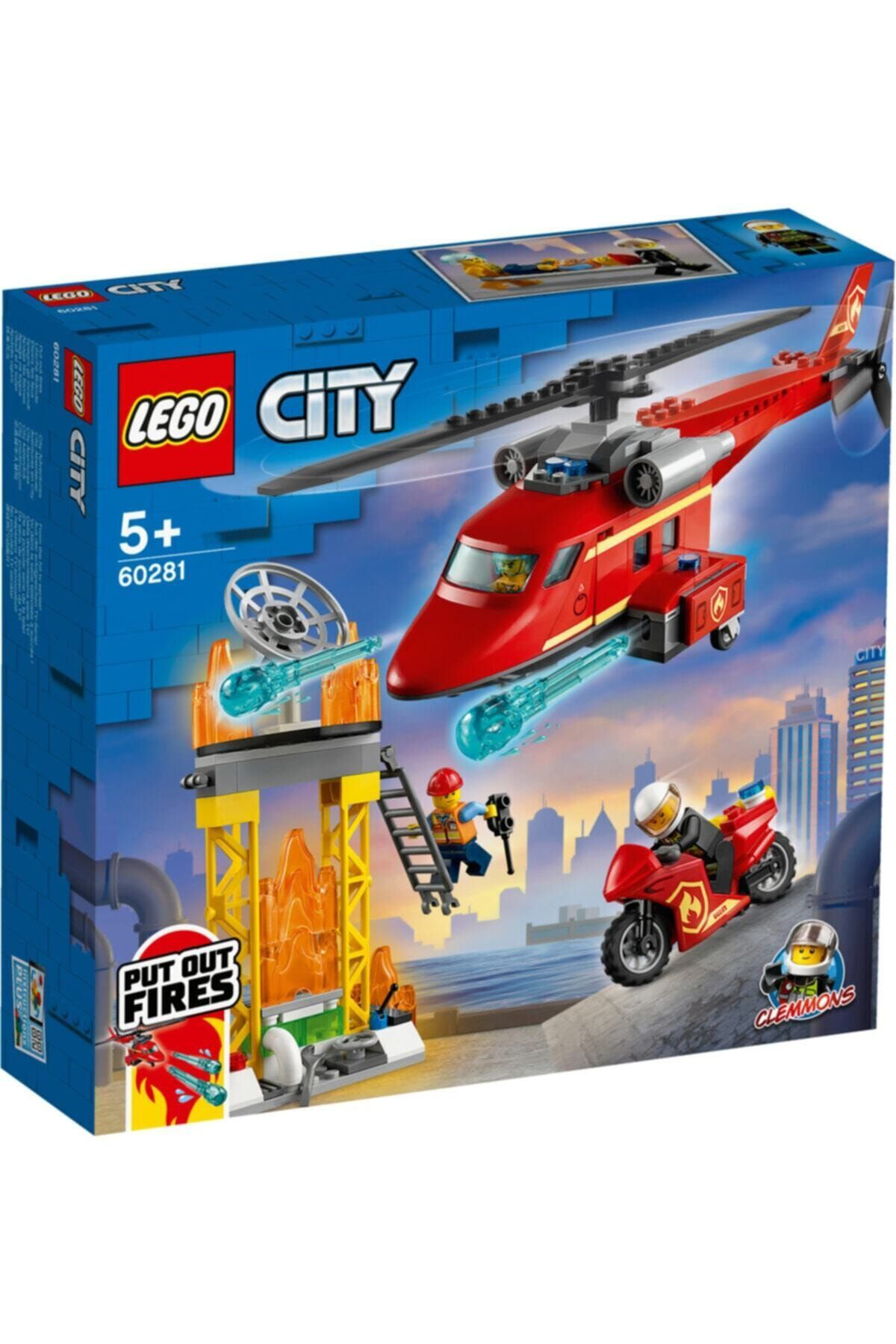 City 60281 Fire Rescue Helicopter