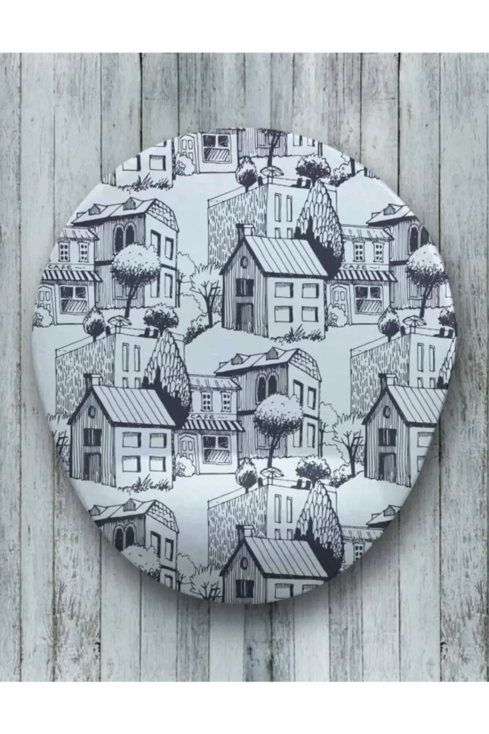 City Bilek Destekli Mouse Pad