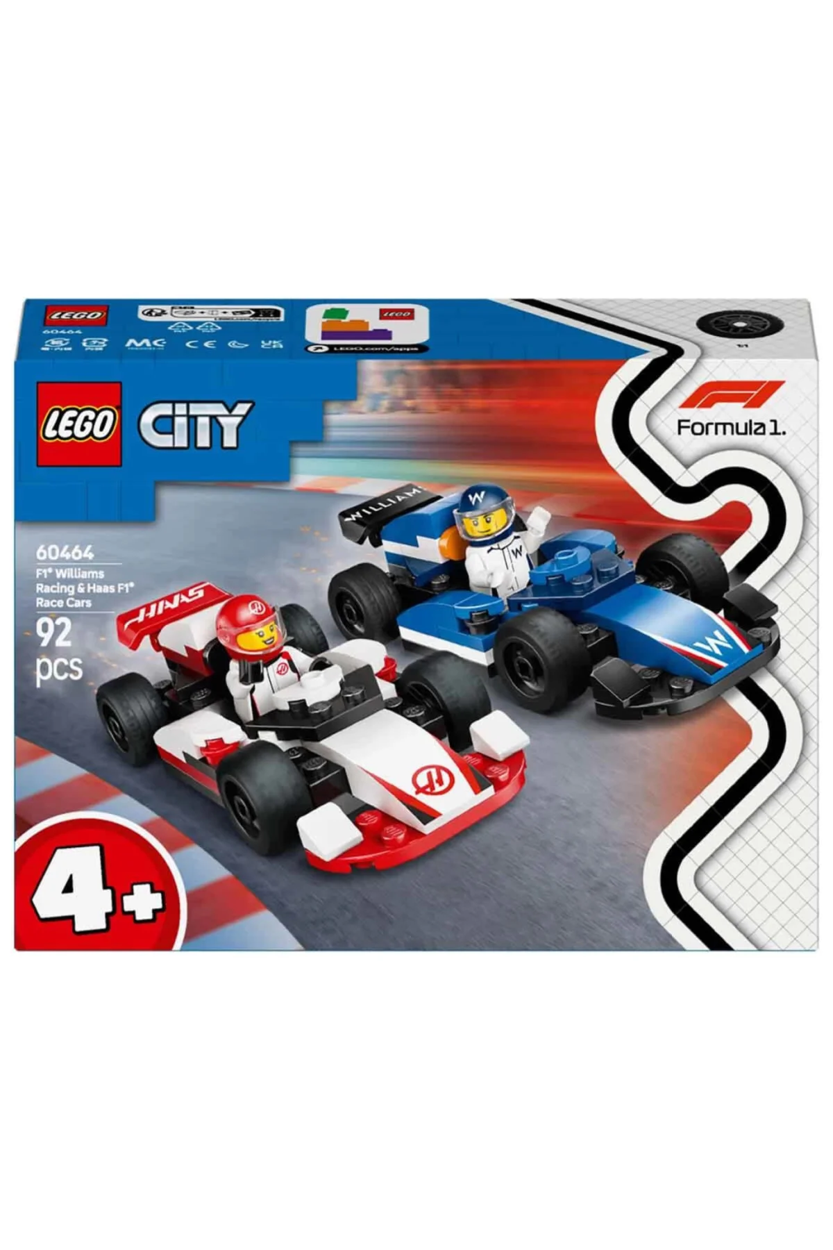 City F1 Williams Racing ve Haas F1 Yarış Arabaları 60464