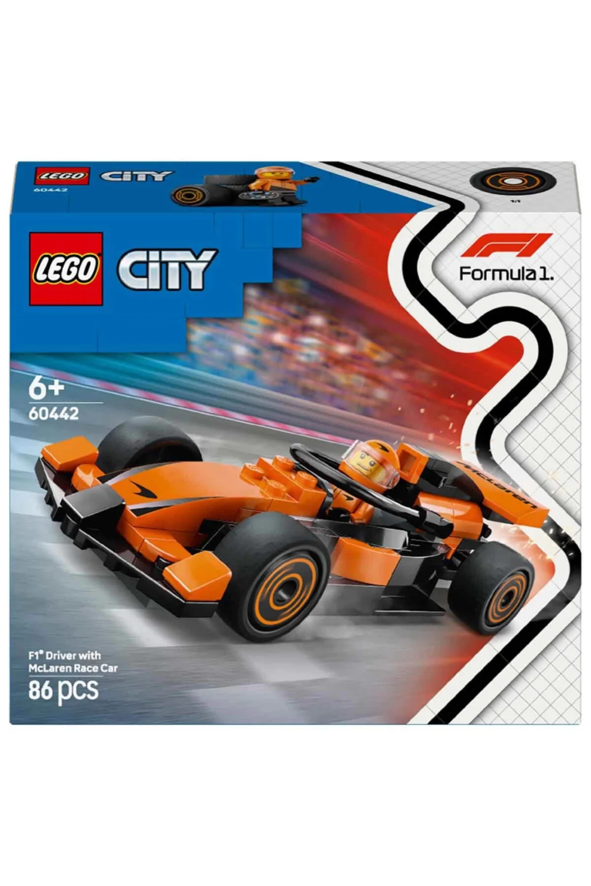 City McLaren Yarış Arabalı F1 Sürücüsü 60442
