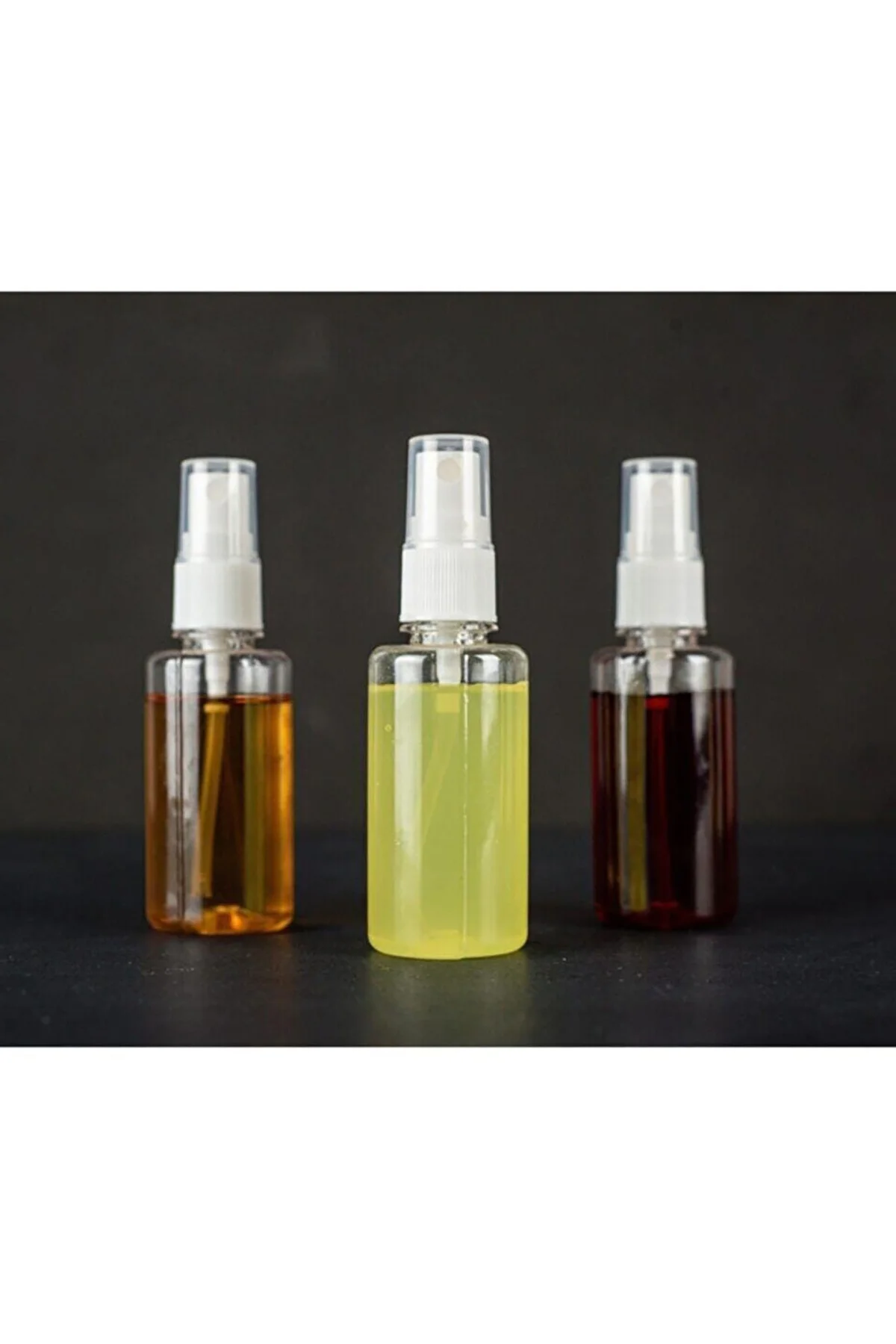 City Pet 100 Adet 50ml Boş Şişe Sprey Başlık Kolonya Sıvı Dezenfe