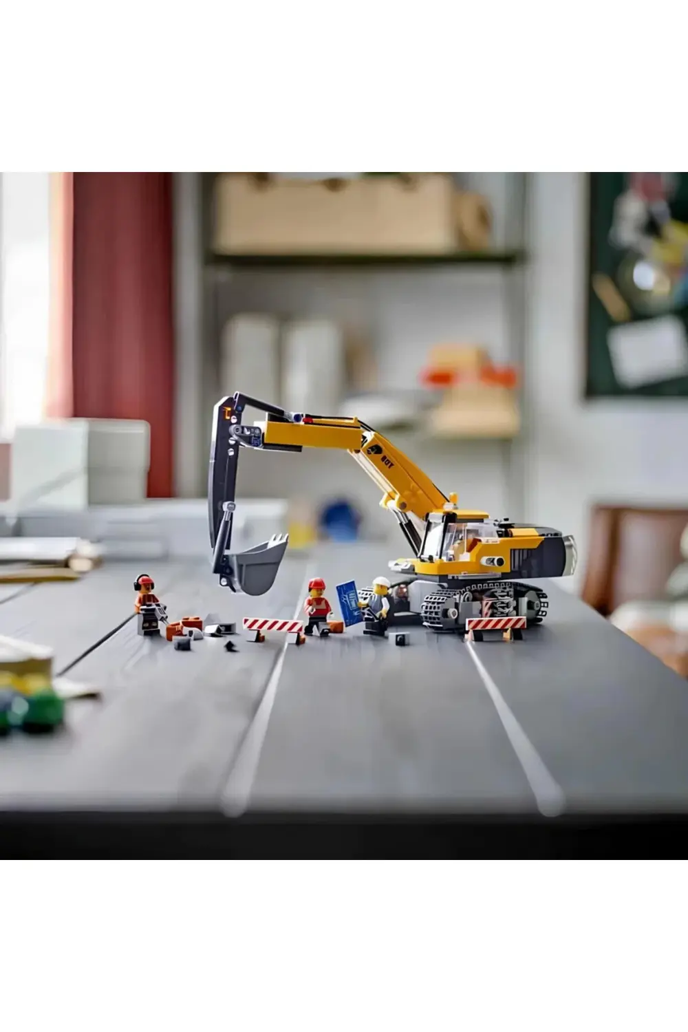 City Sarı İnşaat Ekskavatörü 60420