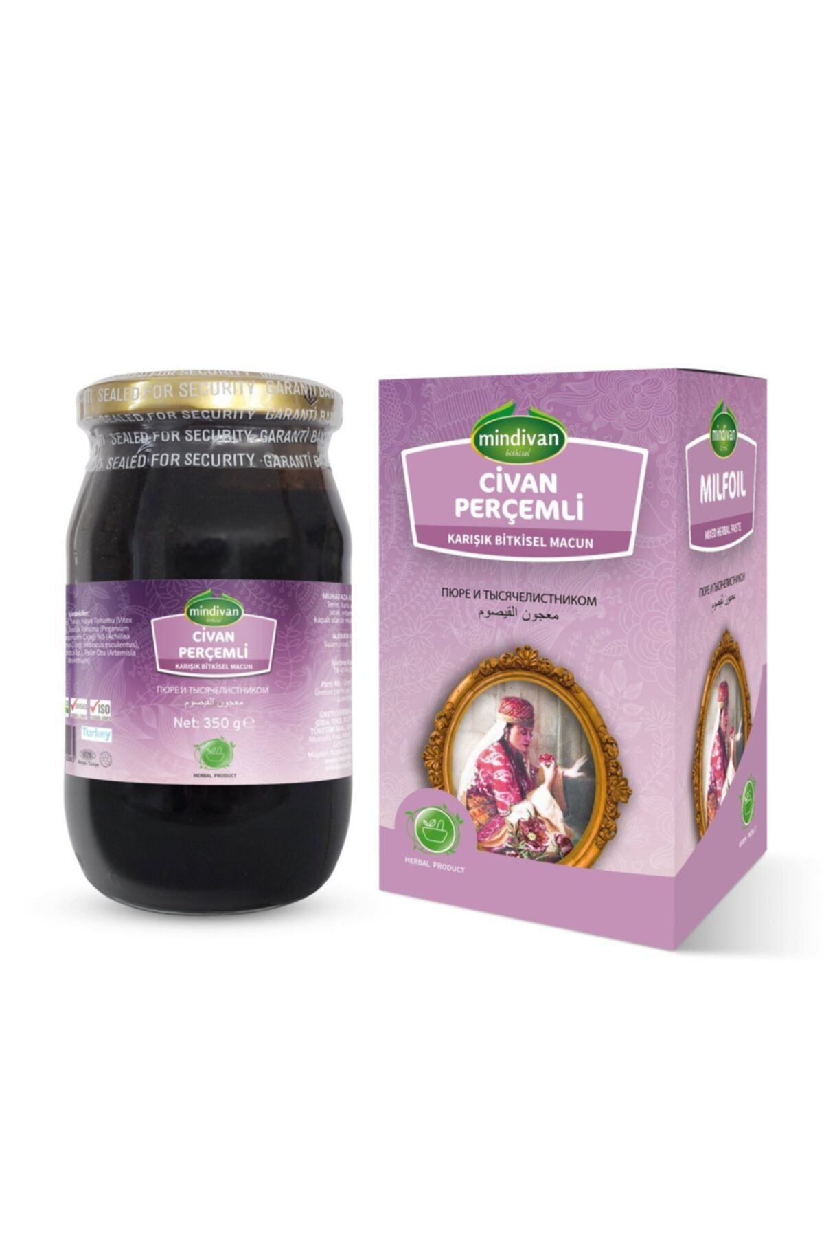 Civan Perçemli Bitkisel Bal Karışımı 350 G