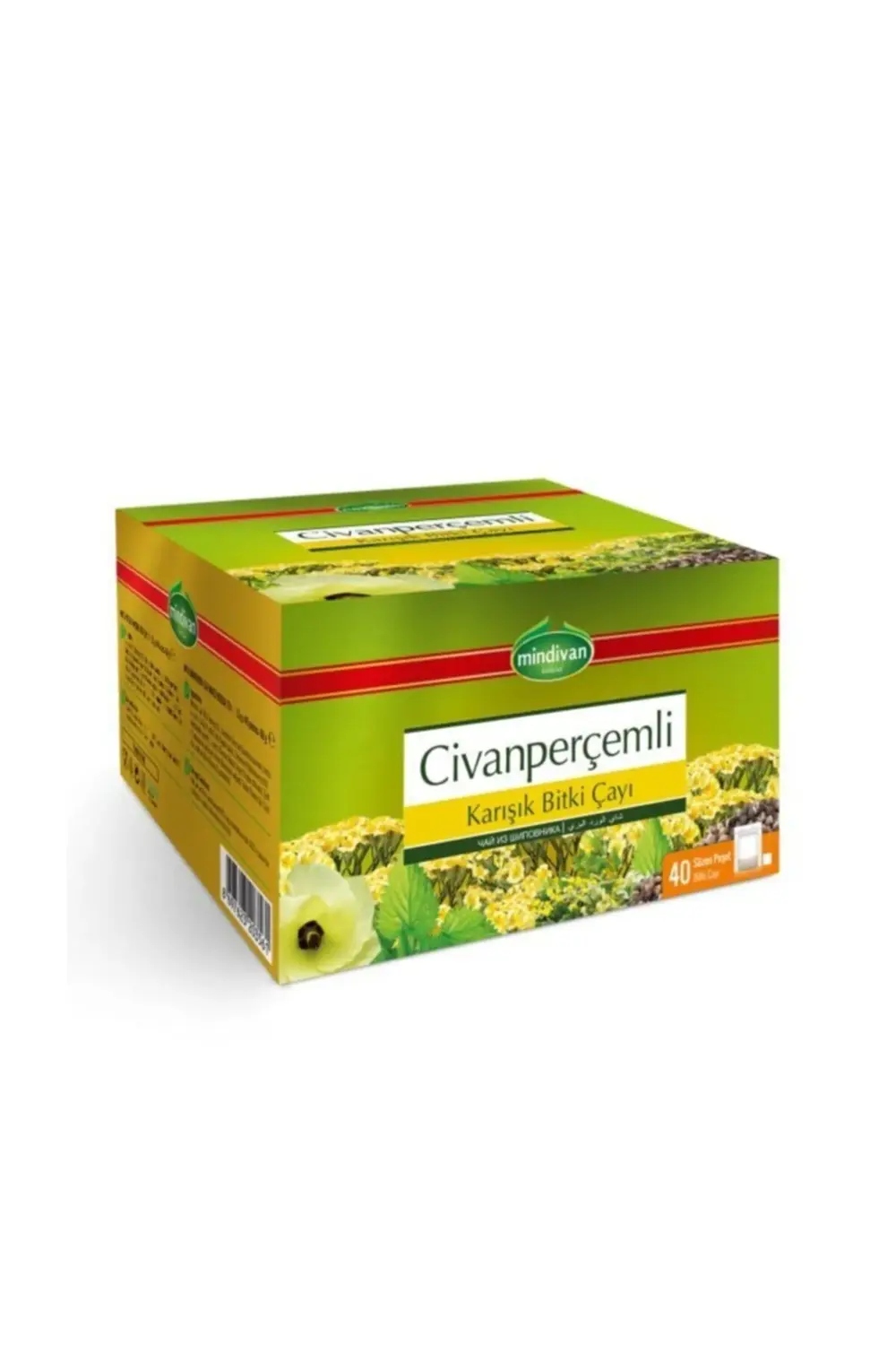 Civan Perçemli Karışık Bitki Çayı 40'lı Poşet Çay(2 Adet)