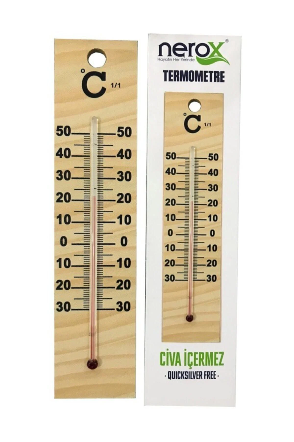 Civasız Oda Termometresi 20cm Nrx-f227