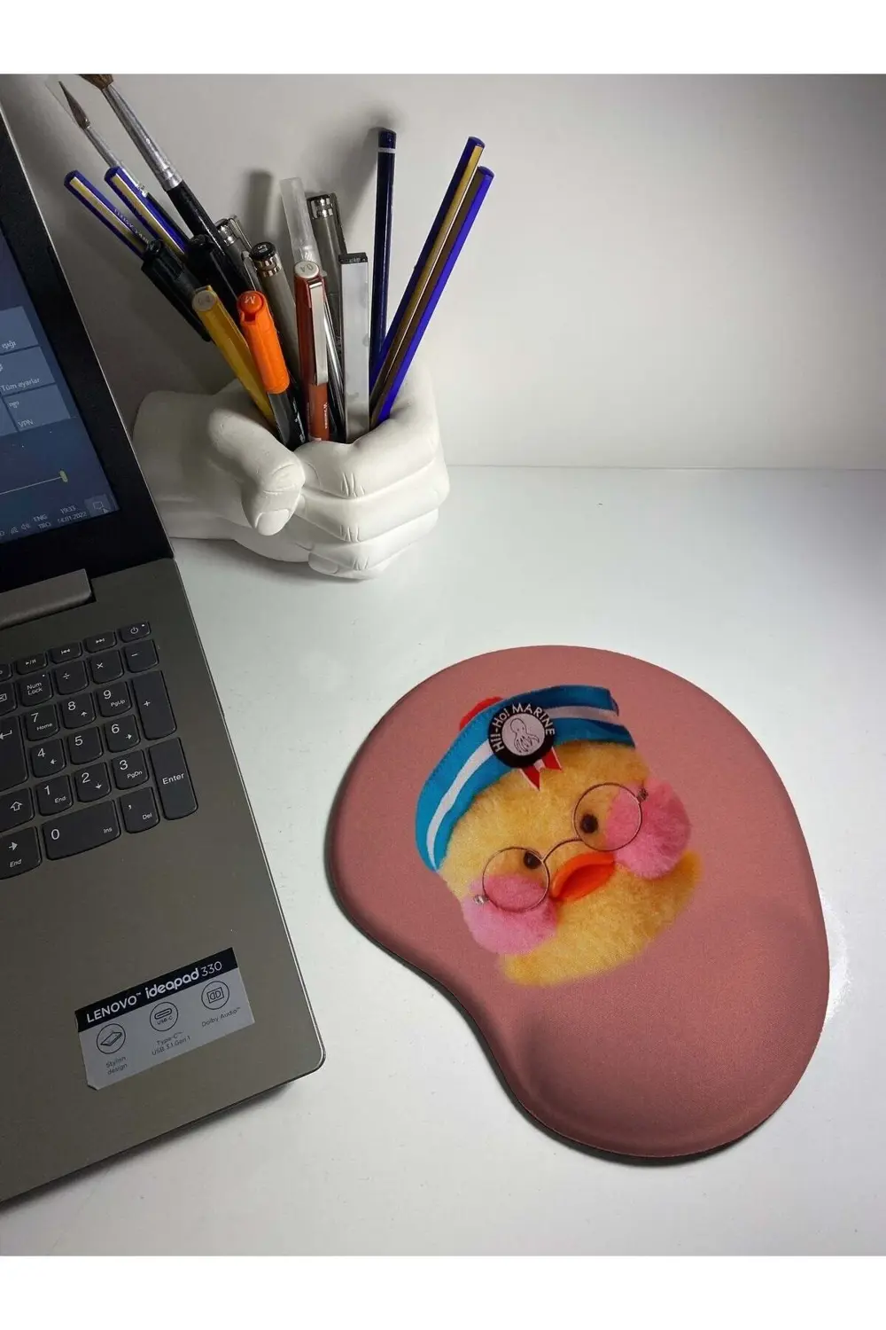 Civciv Temalı 27022328 Bilek Destekli Mouse Pad