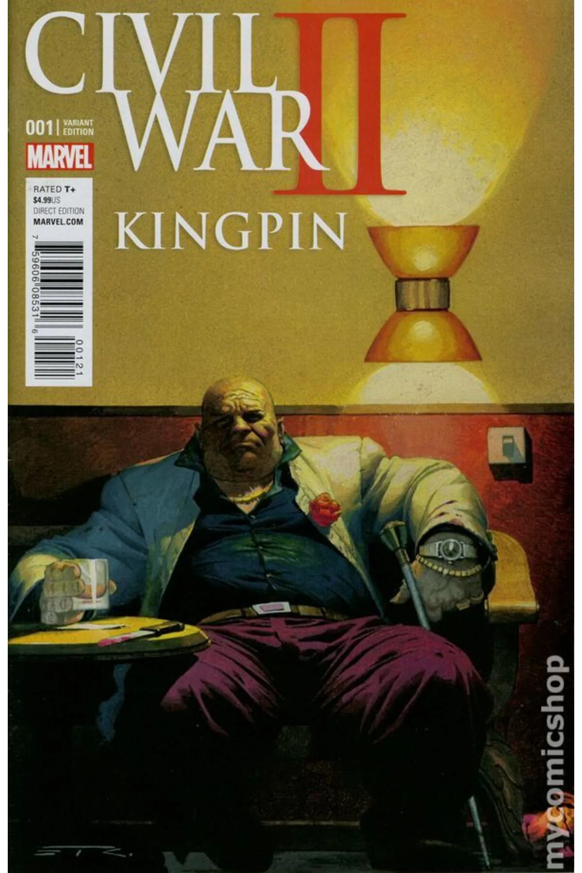 Civil War II Kingpin #1B (ingilizce)