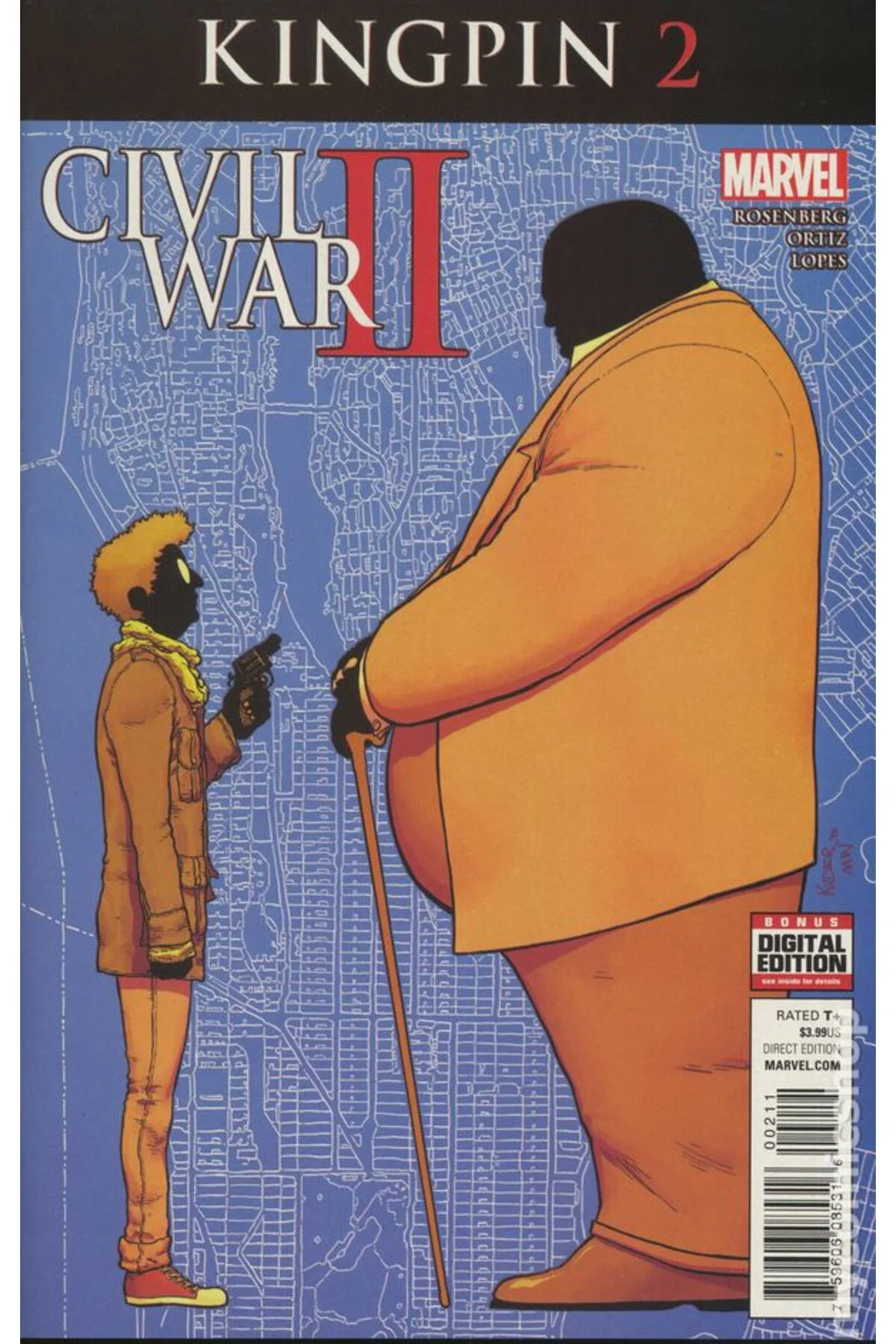 Civil War II Kingpin #2A (ingilizce)