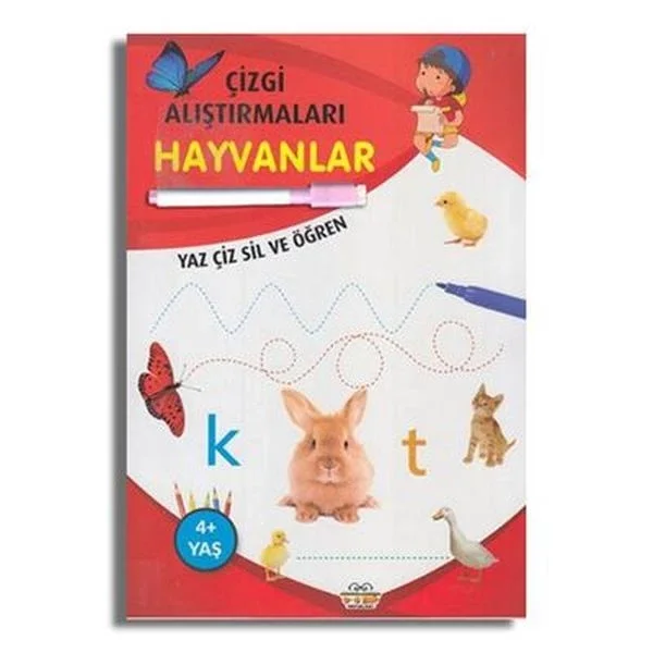 Çizgi Alıştırmaları Hayvanlar Fiyatı, Yorumları ve Özellikleri