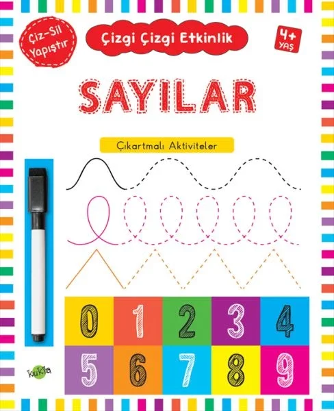 Çizgi Çizgi Etkinlik - Sayılar (4+ Yaş) Fiyatı, Yorumları ve Özellikleri