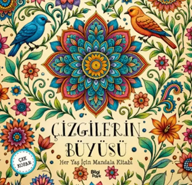 Çizgilerin Büyüsü – Her Yaş İçin Mandala - Çek Kopar Çizgilerin Büyüsü – Her Yaş İçin Mandala - Çek Kopar