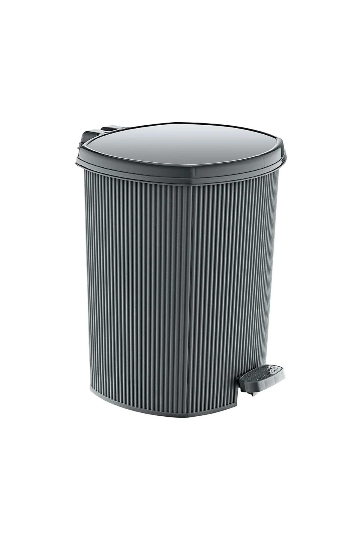 Çizgili Pedallı Çöp Kovası 20 lt