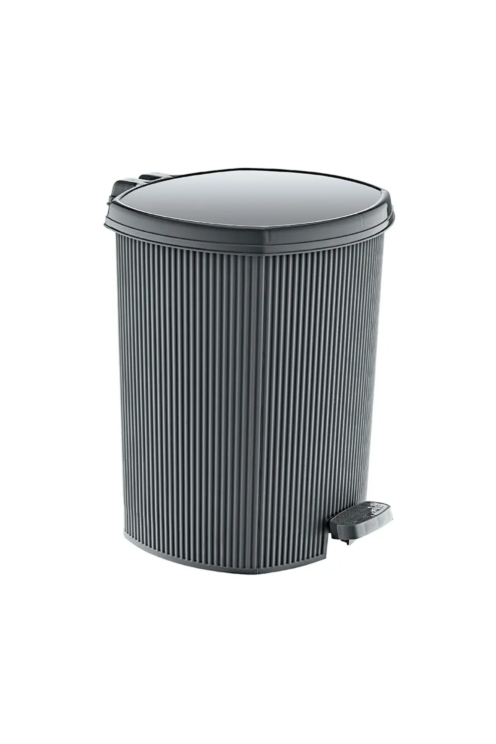 Çizgili Pedallı Çöp Kovası 20 lt
