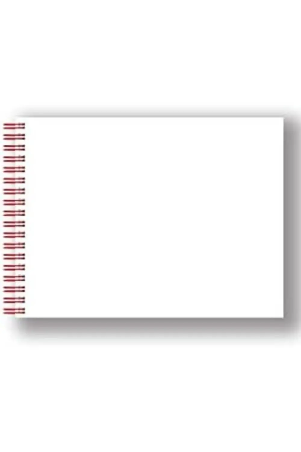 Çizim Eskiz Defteri Spiralli 120 gr. Kırmızı 1174074
