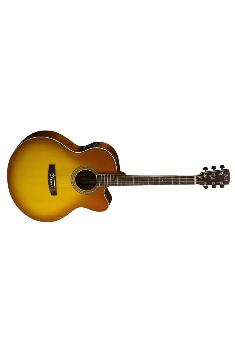 CJ5X-HBS ELEKTRO AKUSTİK GİTAR JUMBO CUTAWAY, HONEY BURST, Elektr