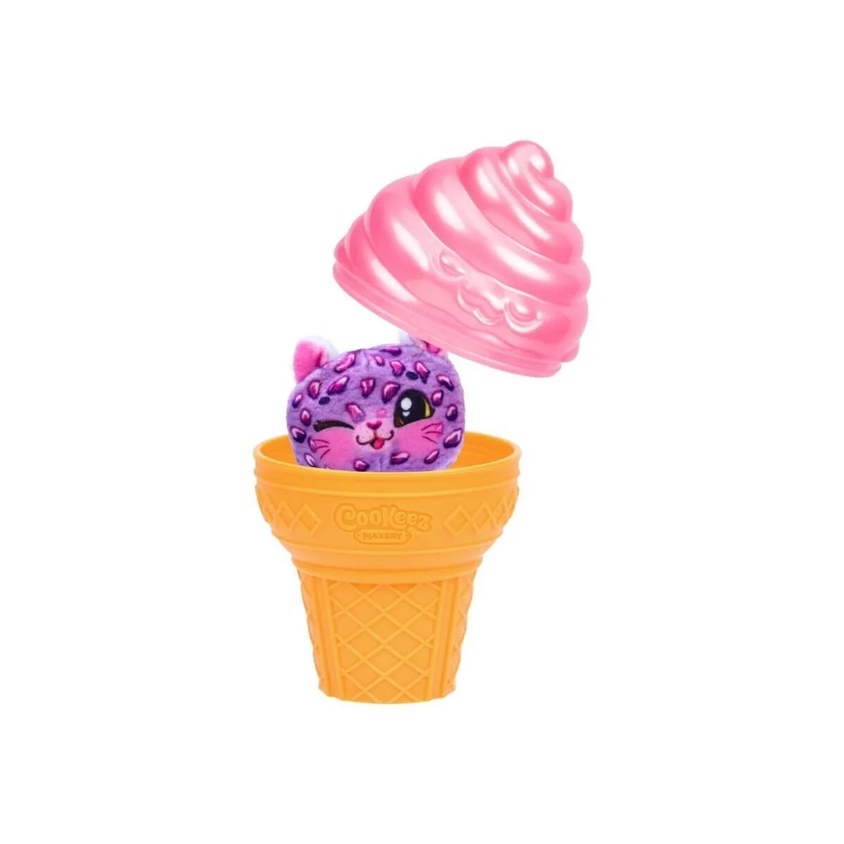 CKE07000 Cookeez Makery Yum Yumz Dondurma Tekli Paket Kokulu Peluş -1 Adet Fiyatıdır