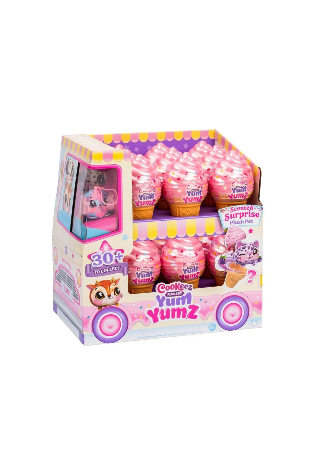 CKE07000 Cookeez Makery Yum Yumz Dondurma Tekli Paket Kokulu Peluş
