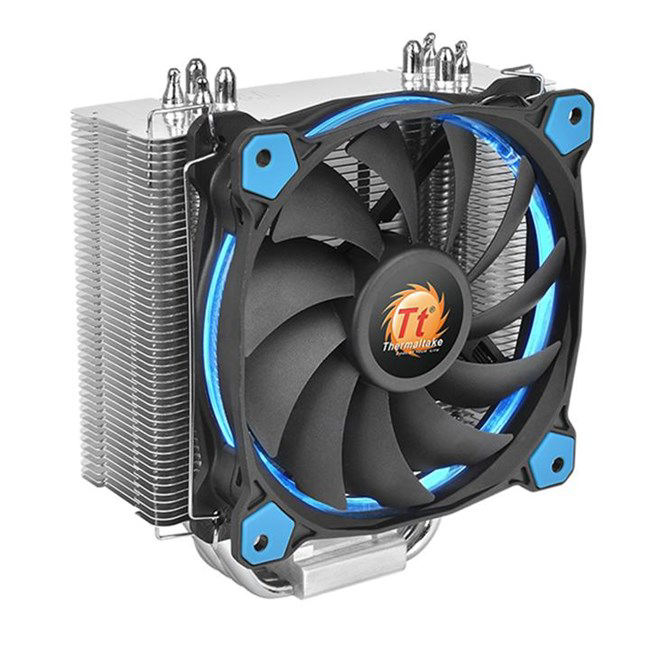 Thermaltake Cl-P022-Al12bu-A Riing Silent 12Cm Mavi Ledli Fanli Cpu Soğutucu
