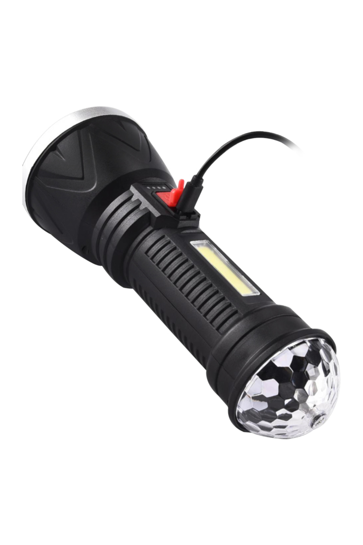 CL-W09 9+1 LEDLİ + MİNİ DİSKO TOPLU ŞARJLI EL FENERİ (4453)