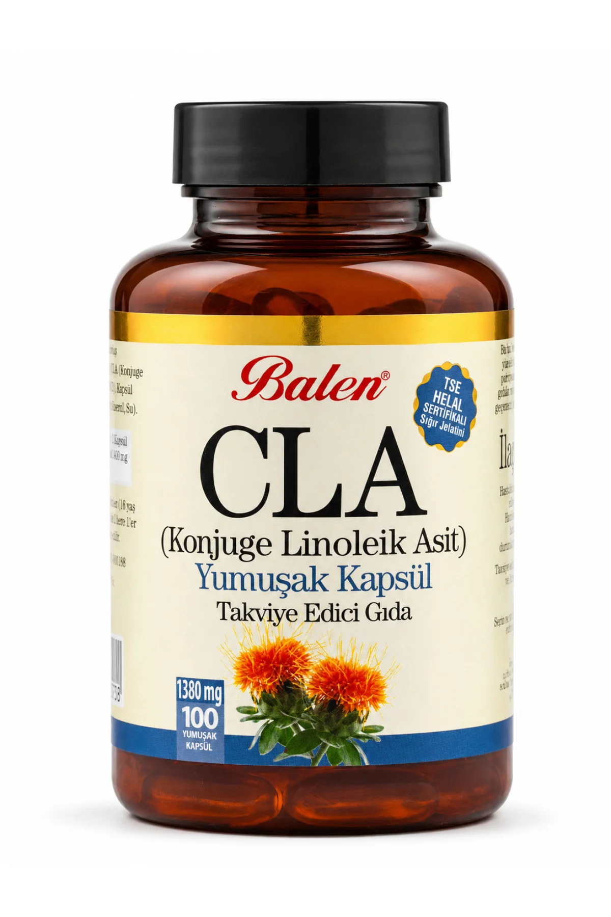 CLA (Konjuge Linoleik Asit)Yumuşak Kapsül