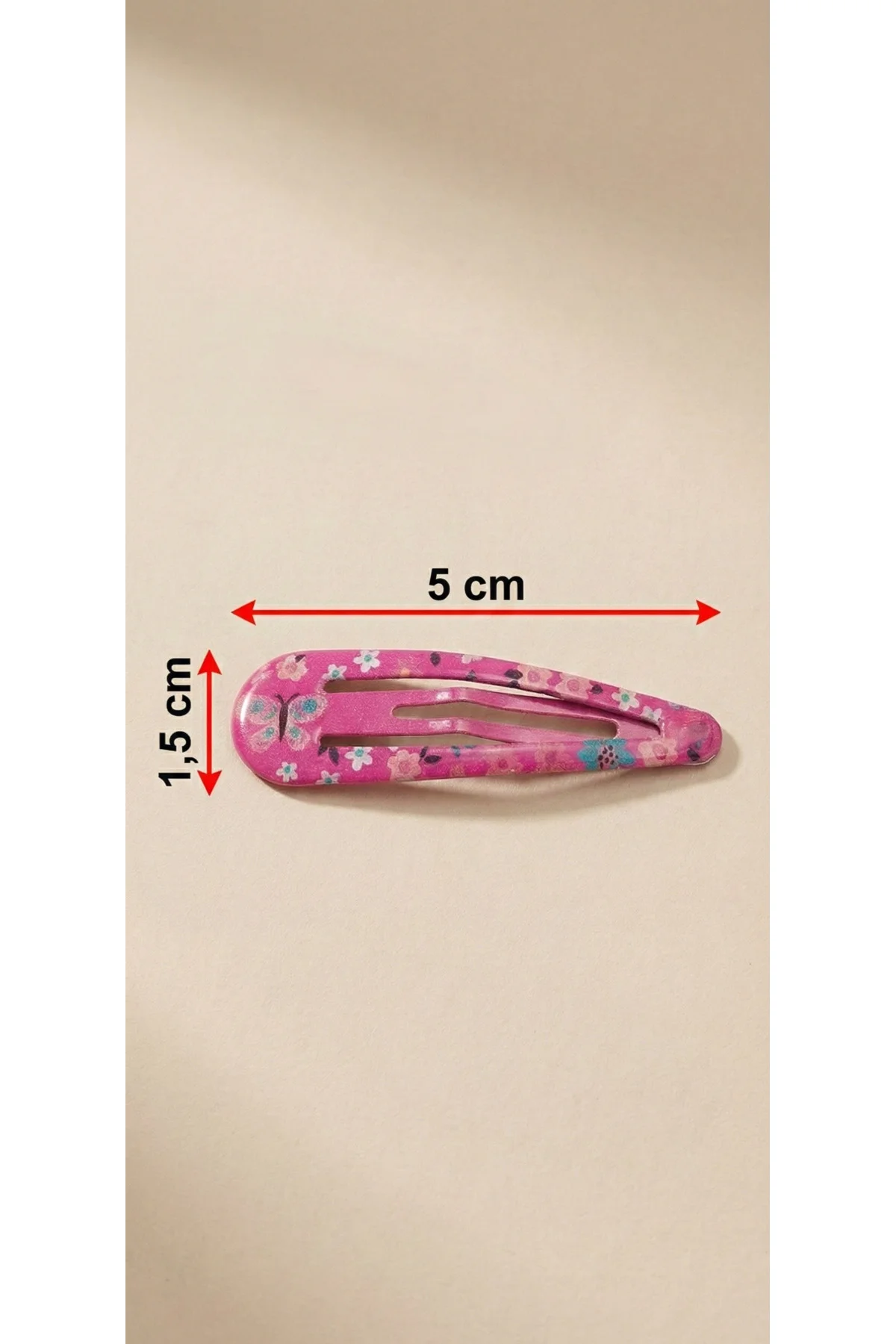 Claire's 6'lı Desenli Çıt Çıt Toka