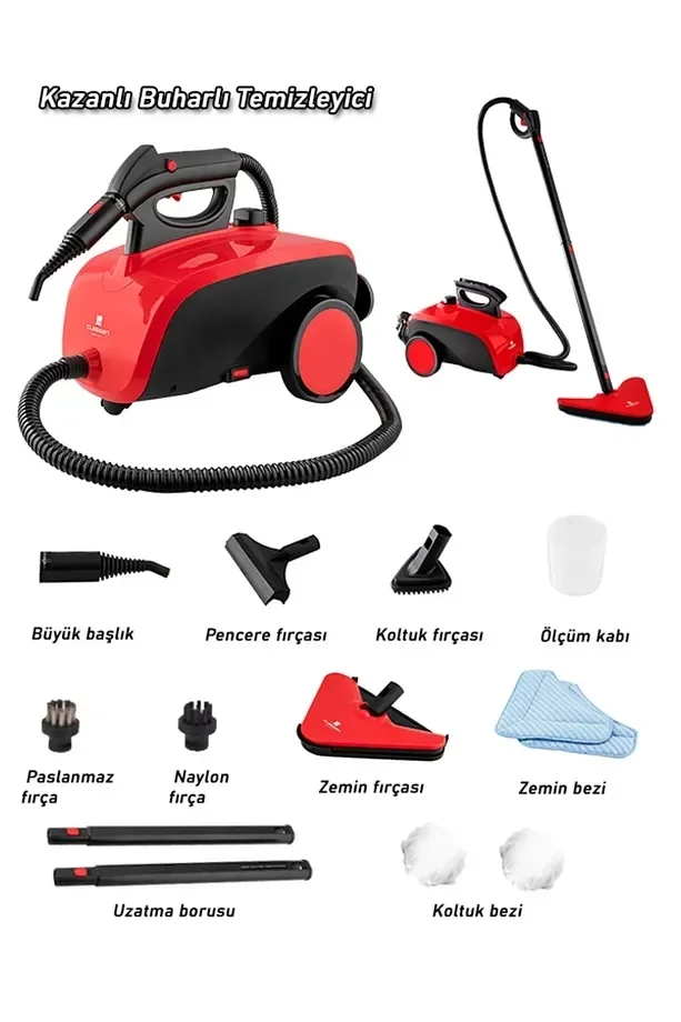 Classen Smart Çok Fonksiyonlu Güçlü Buharlı Temizleyici Makinesi Bx40