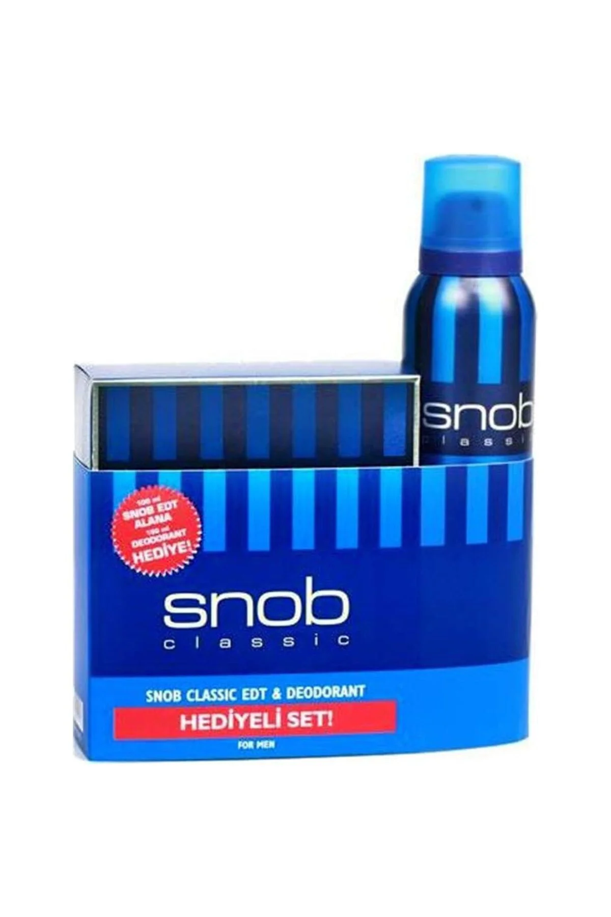 Classic EDT+Deodorant Gift Set, 250 ml