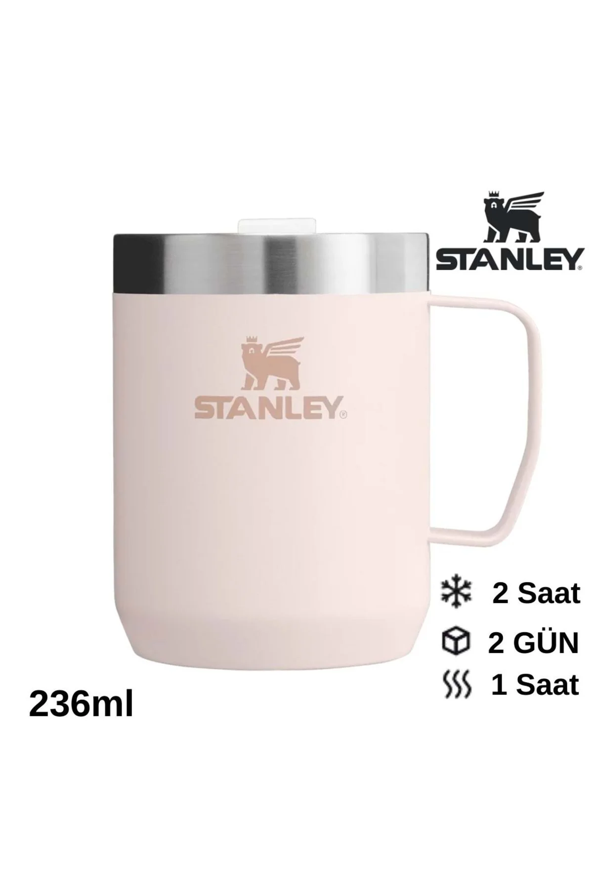 Classic Legendary Camp Mug 0.23L Termos Kupa Kamp Bardak Matara P