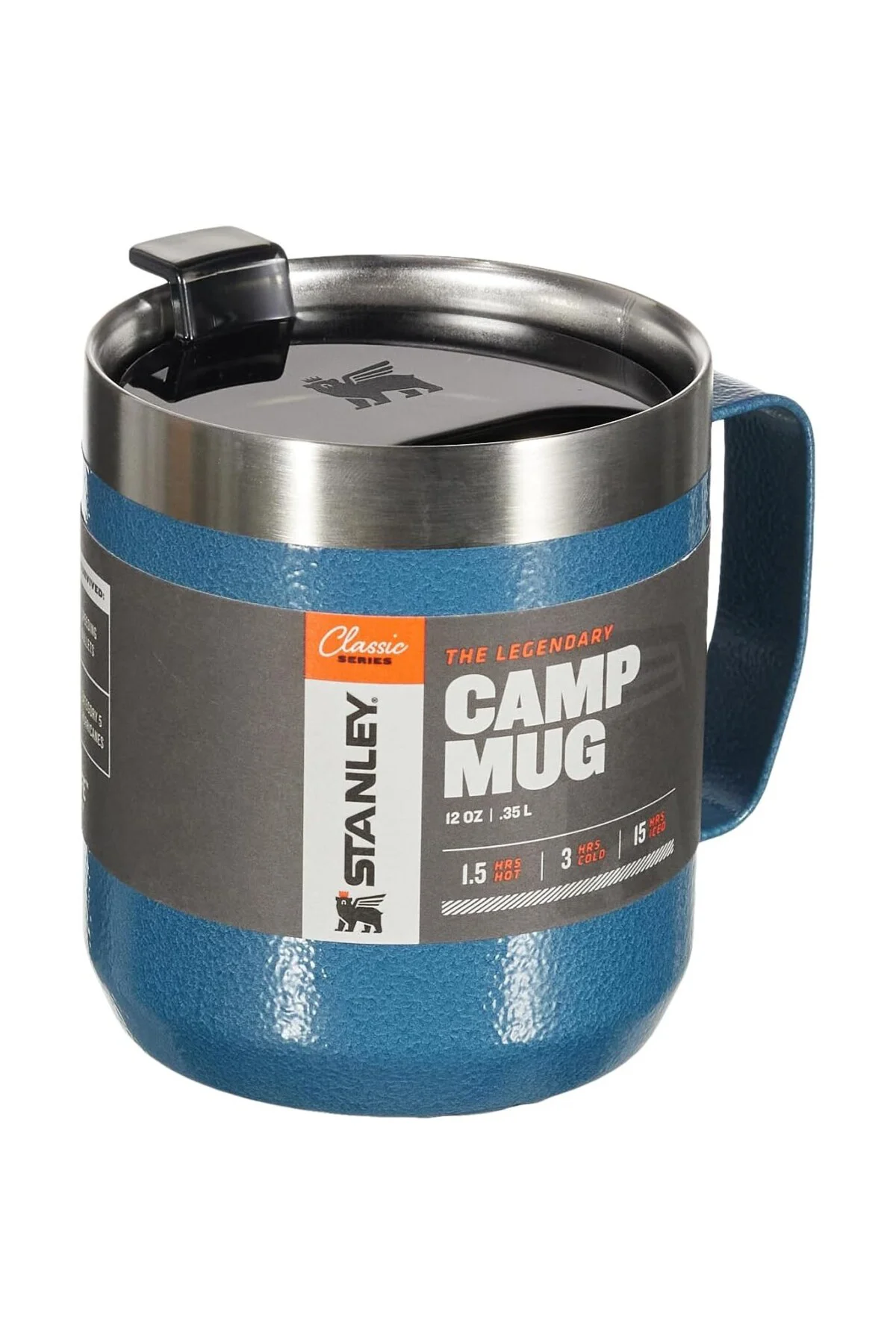 Classic Legendary Camp Mug Paslanmaz Çelik Termos Bardak, Mavi (H Classic Legendary Camp Mug Paslanmaz Çelik Termos Bardak, Mavi (H