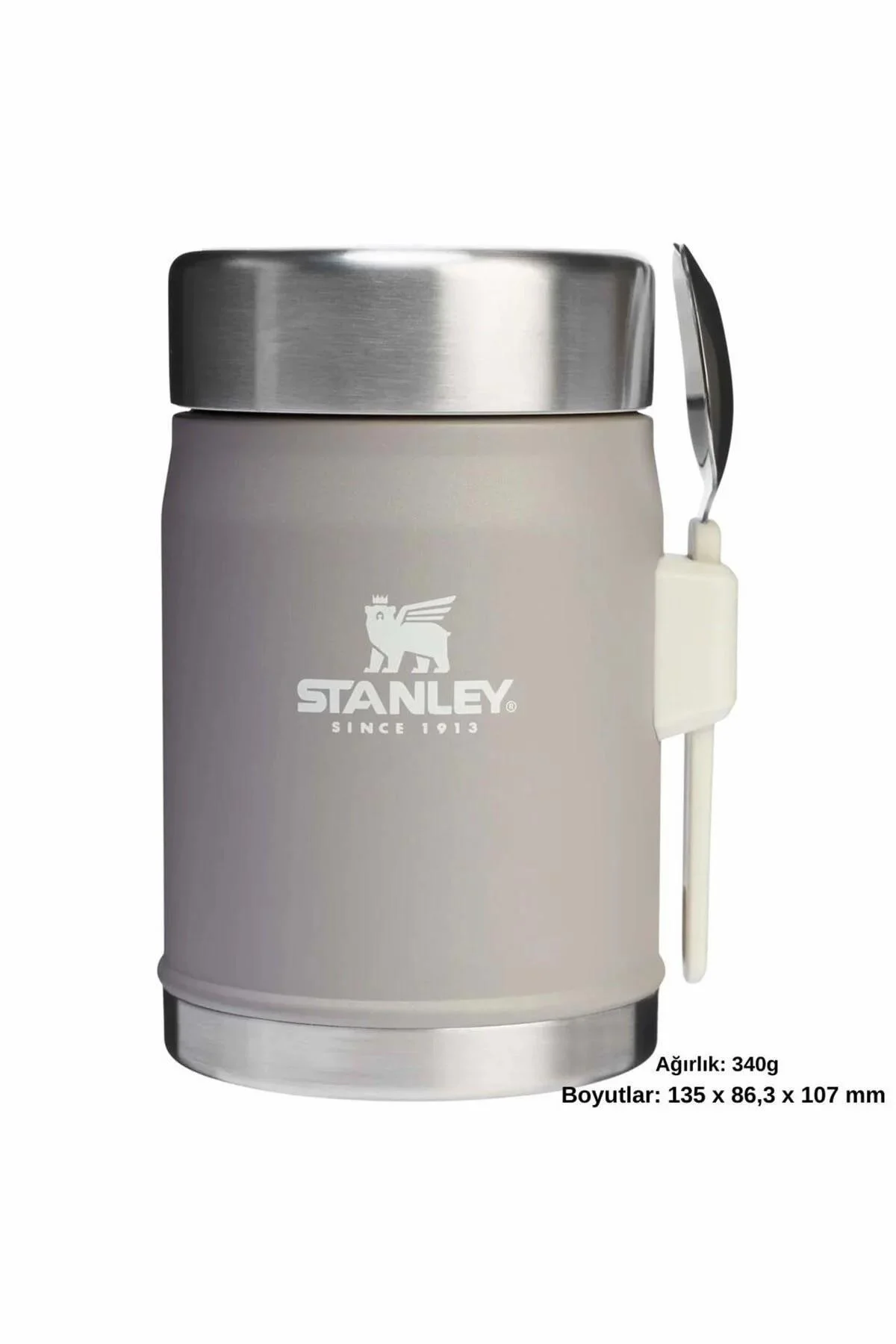 Classic Legendary Kaşıklı Yemek Termosu | 0.4L / 14Oz 2.0 Gri 10-