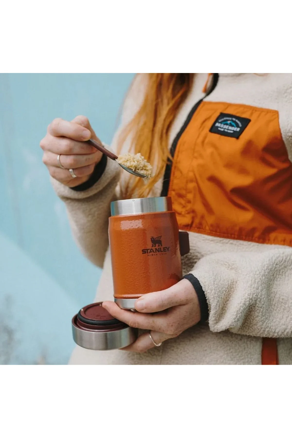 Classic Legendary Kaşıklı Yemek Termosu 0.4L Termos Kamp Matara S