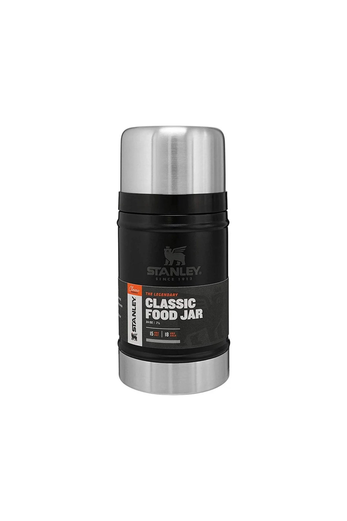 Classic Legendary Yemek Termosu | 0.70L Siyah