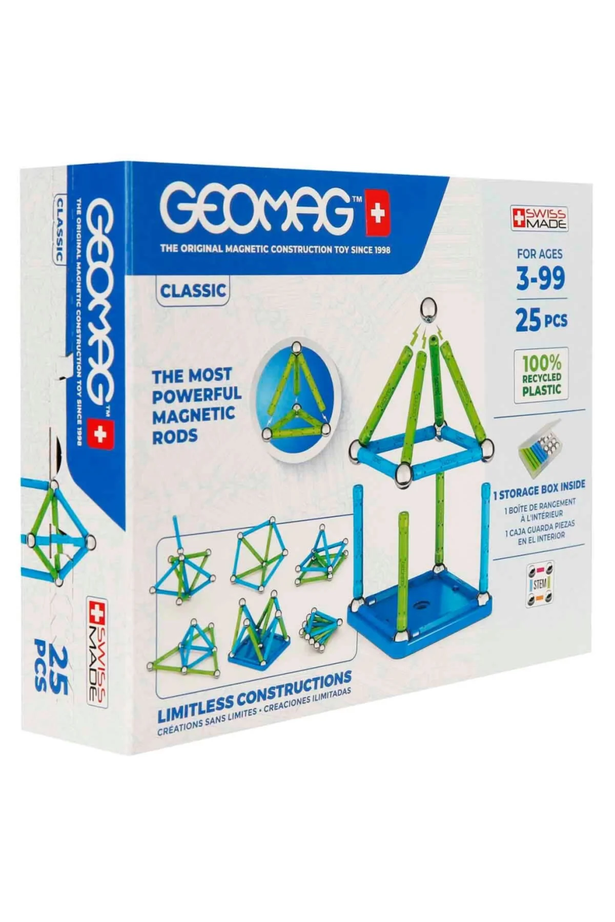 Classic Manyetik Zeka Oyunu 25 Parça S02000275