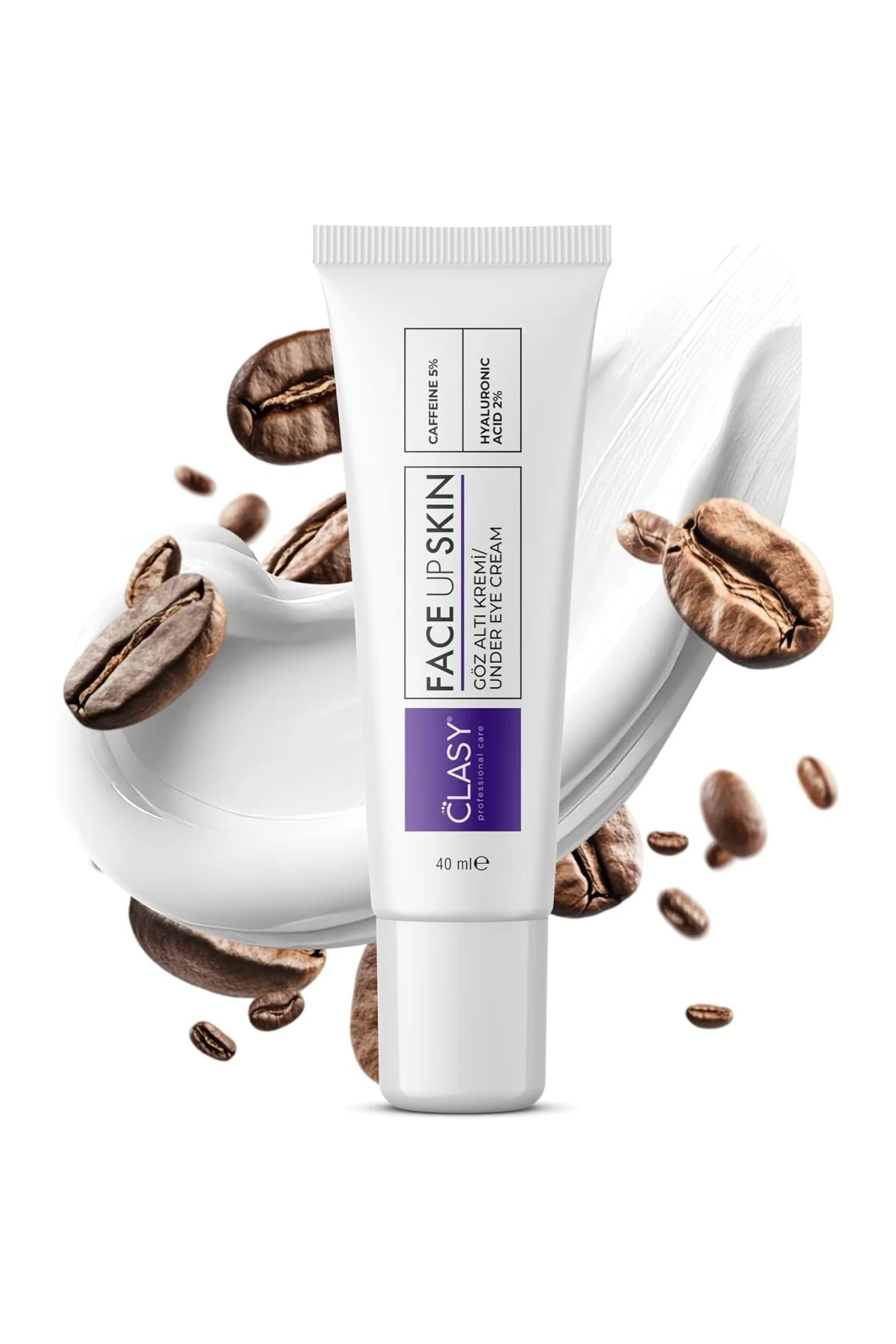 Clasy Care Göz Altı Kremi – Morluk ve Şişlik Karşıtı –%5 Kafein +