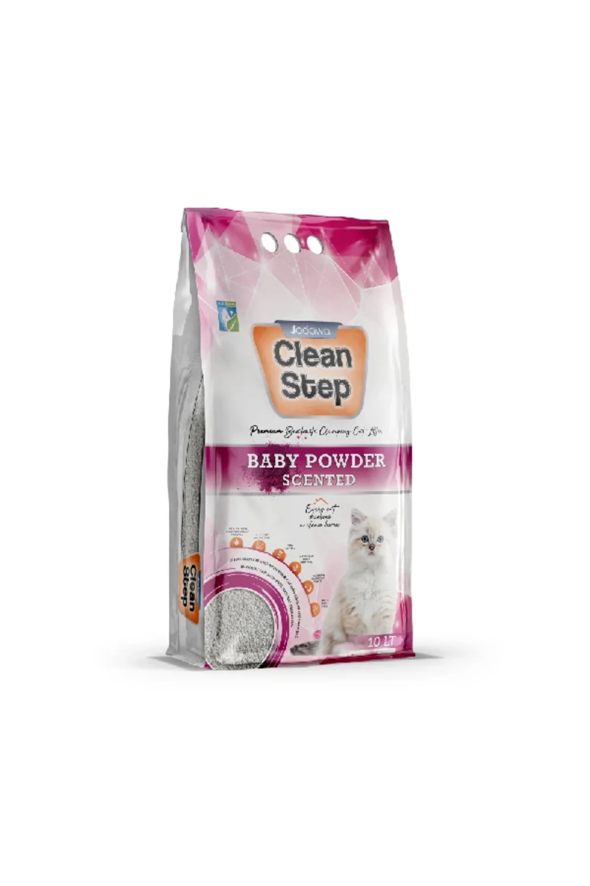 Clean Step Aktif Karbonlu Bebek Pudralı I?nce Taneli Topaklanan B
