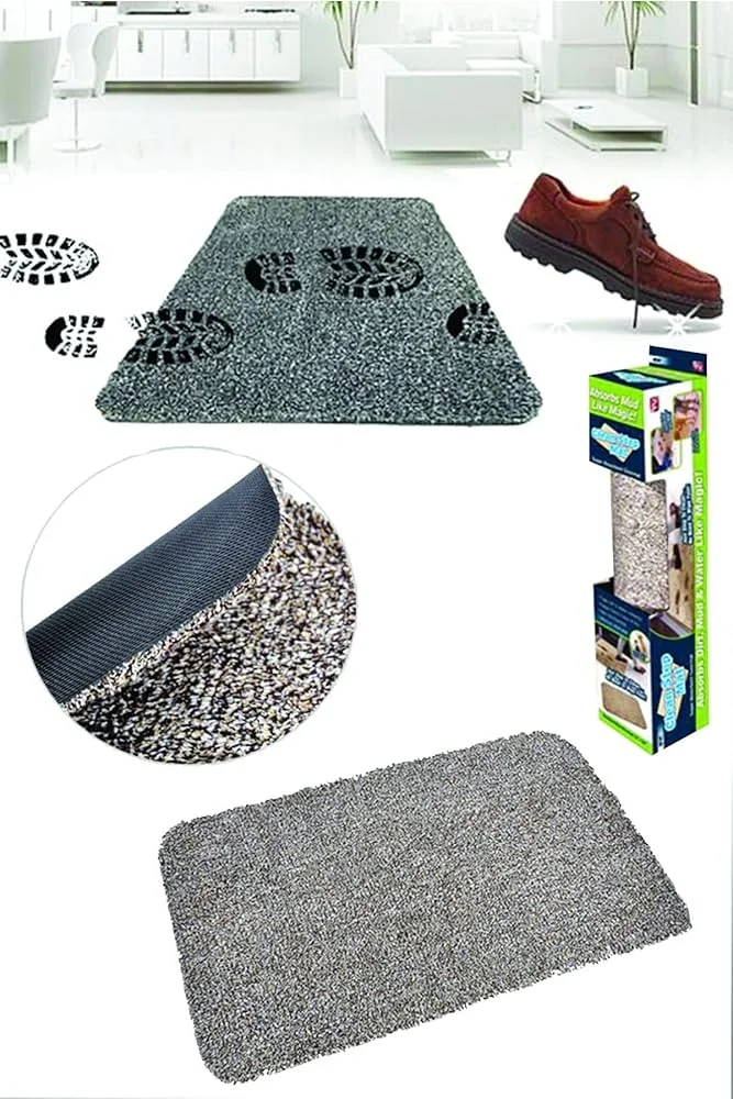 Clean Step Mat Yıkanabilir Mikrofiber Kir Toz Emici Iç-dış Ortam Paspas Clean Step Mat Yıkanabilir Mikrofiber Kir Toz Emici Iç-dış Ortam Paspas